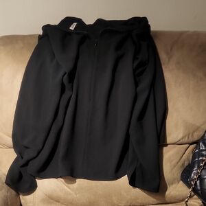 ZARA Black Hooded Jacket